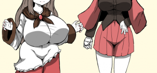 【東方】ニホンオオカミは狼の中でも小柄な種らしいから影狼さんは低身長巨乳だと思う