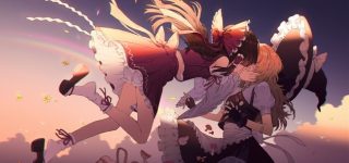 【東方】巫女さんと魔法使いのカップリングいいよね…