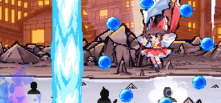 【東方】勇儀戦で霊夢だけ青いオプションみたいなの出るよね