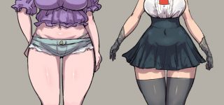 【東方】女の子は脚太い方が良いって！！