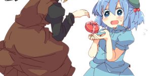 [東方]にとりとヤマメ