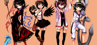 【東方】ショートヘア黒髪四天王